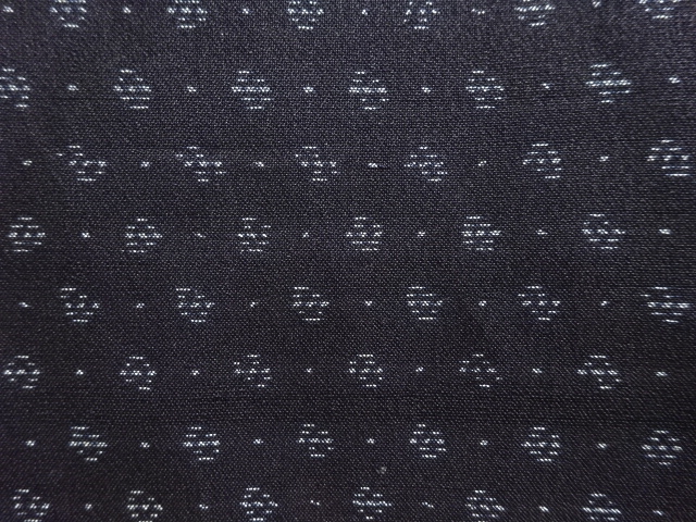 JAPANESE KIMONO / ANTIQUE MENS KIMONO FOR SUMMER / SILK / OSHIMA TSUMUGI